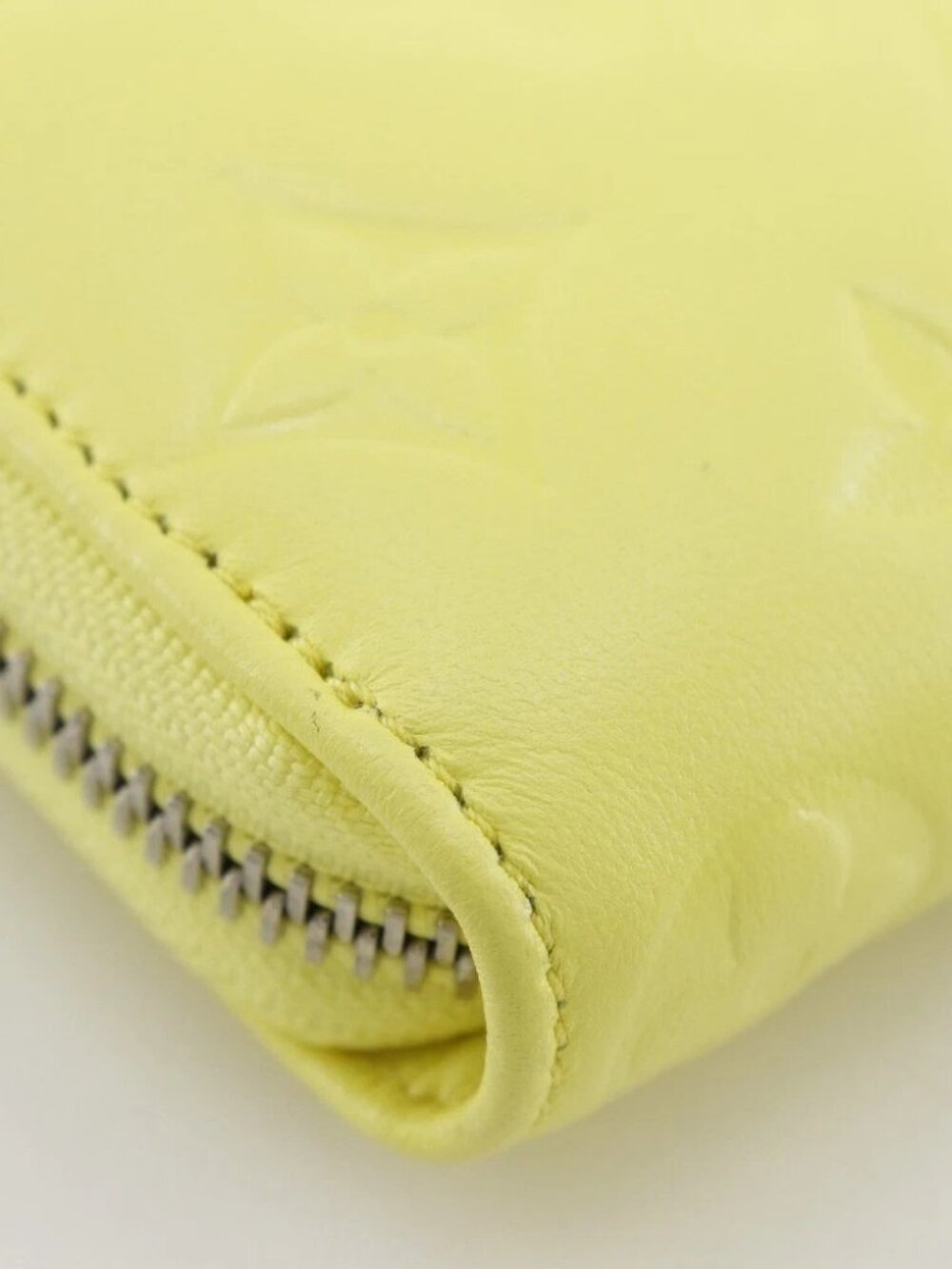 LOUIS VUITTON Zippy wallet Purse M83104 Kussan Smiley Yellow yellow - Picture 4 of 12
